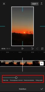 Cara Menstabilkan Video Di Capcut Agar Video Tidak Goyang