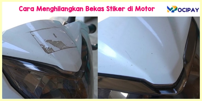 8 Cara Menghilangkan Bekas Stiker Di Motor Tanpa Merusak Cat