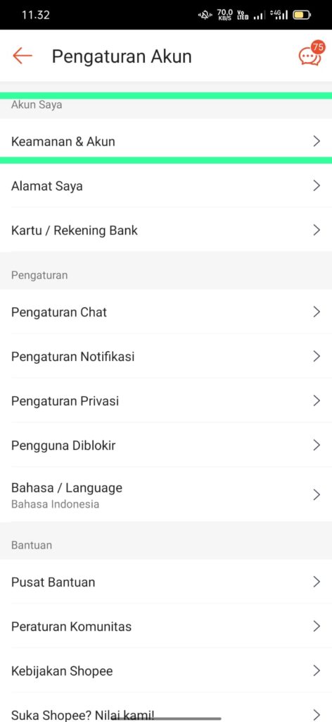 Penting Cara Mengganti Nomor Akun Shopee Yang Sudah Tidak Aktif