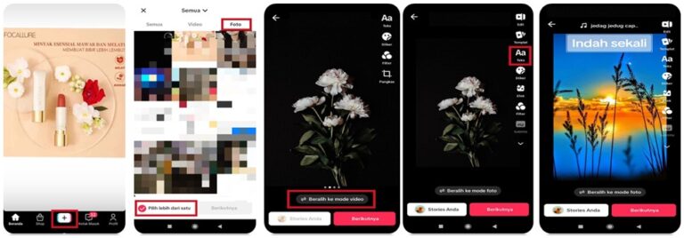 Cara Membuat Video Tiktok Dengan Foto Dan Tulisan Terbaru