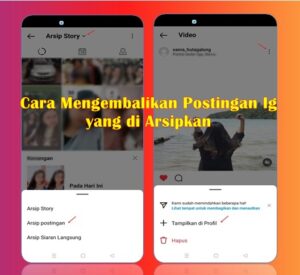 7 Cara Mengembalikan Postingan IG Yang Di Arsipkan Dengan Mudah