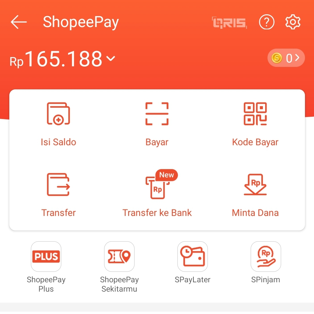 E-wallet Shopeepay