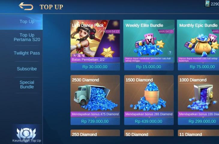 Mobile Legends Store