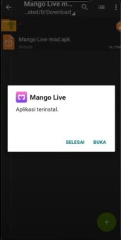 Cara Menginstall Mango Live