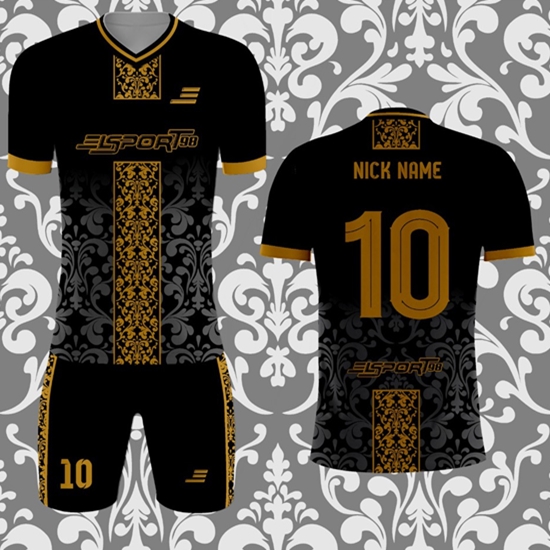 Desain Baju Futsal Terbaik - Batik