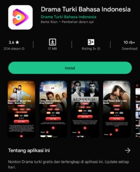 Aplikasi Nonton Drama Turki Bahasa Indonesia