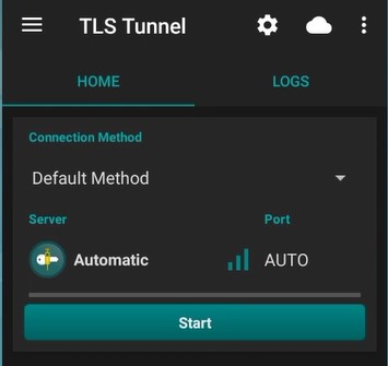 Menggunakan TLS Tunnel
