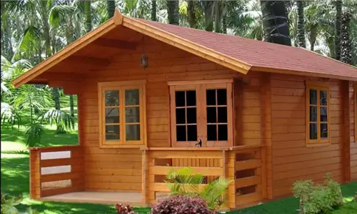 Rumah kayu minimalis