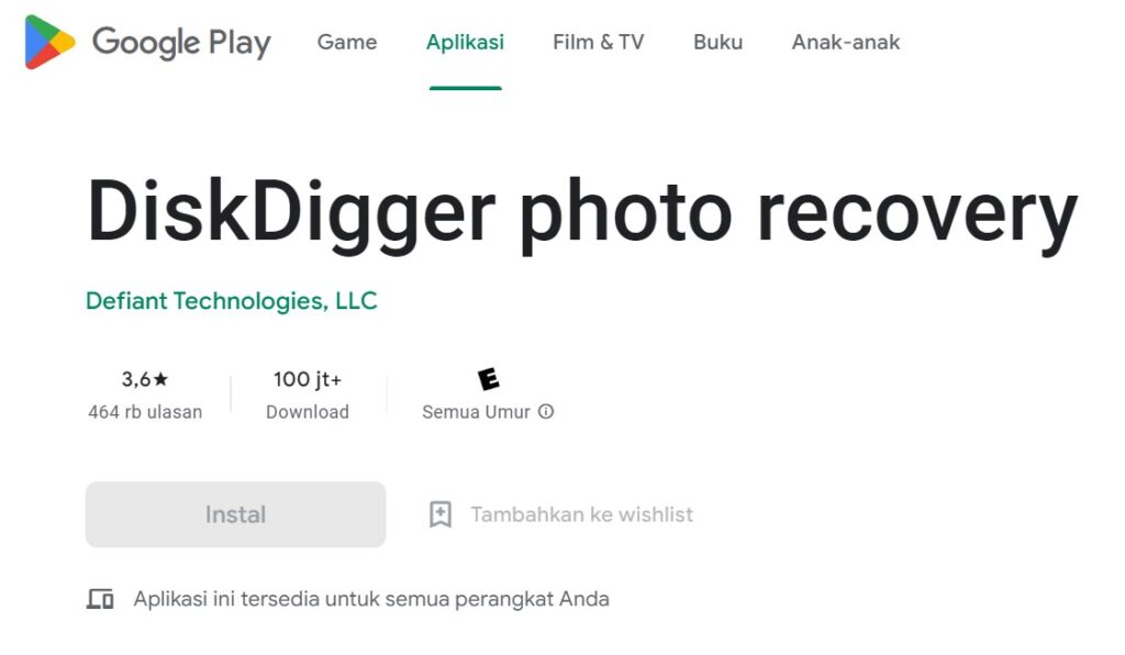 10 Aplikasi Mengembalikan Foto Yang Terhapus Permanen di Android