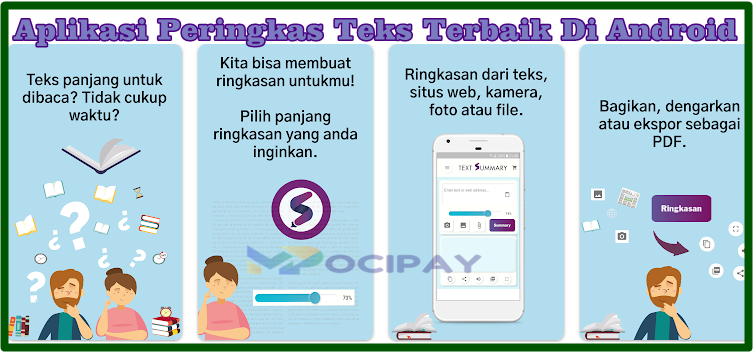 Aplikasi Peringkas Teks Terbaik di Android