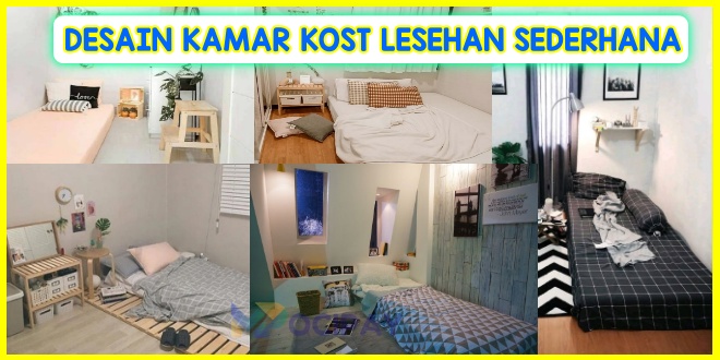 Desain Kamar Kost Lesehan Sederhana