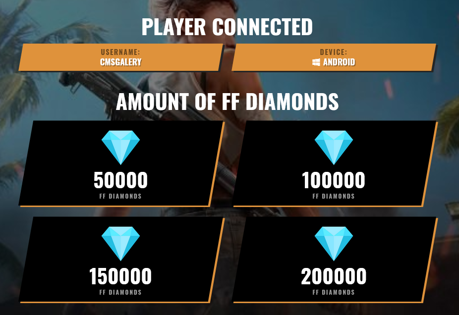 Diamond gratis FF