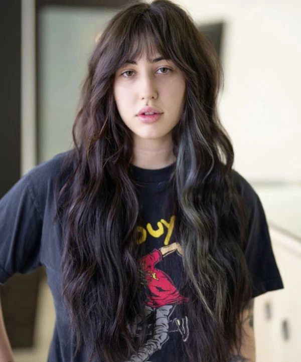 rambut Wolf cut