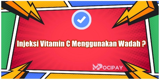 Injeksi Vitamin C Menggunakan Wadah