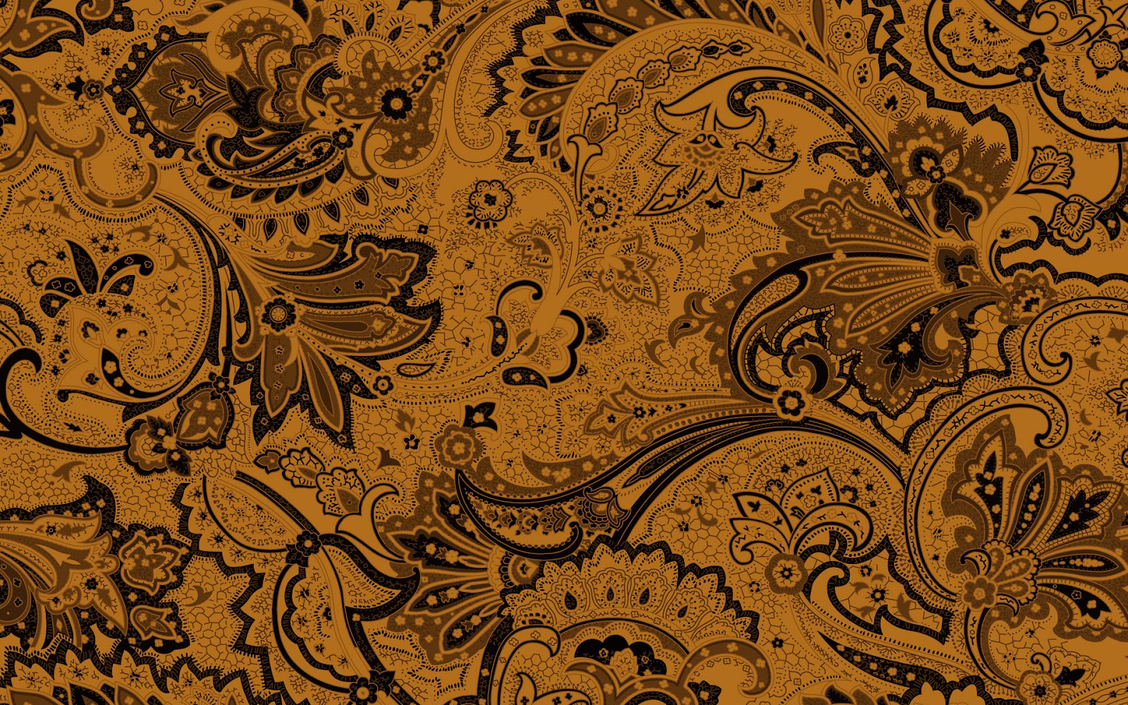 background coklat aesthetic motif batik
