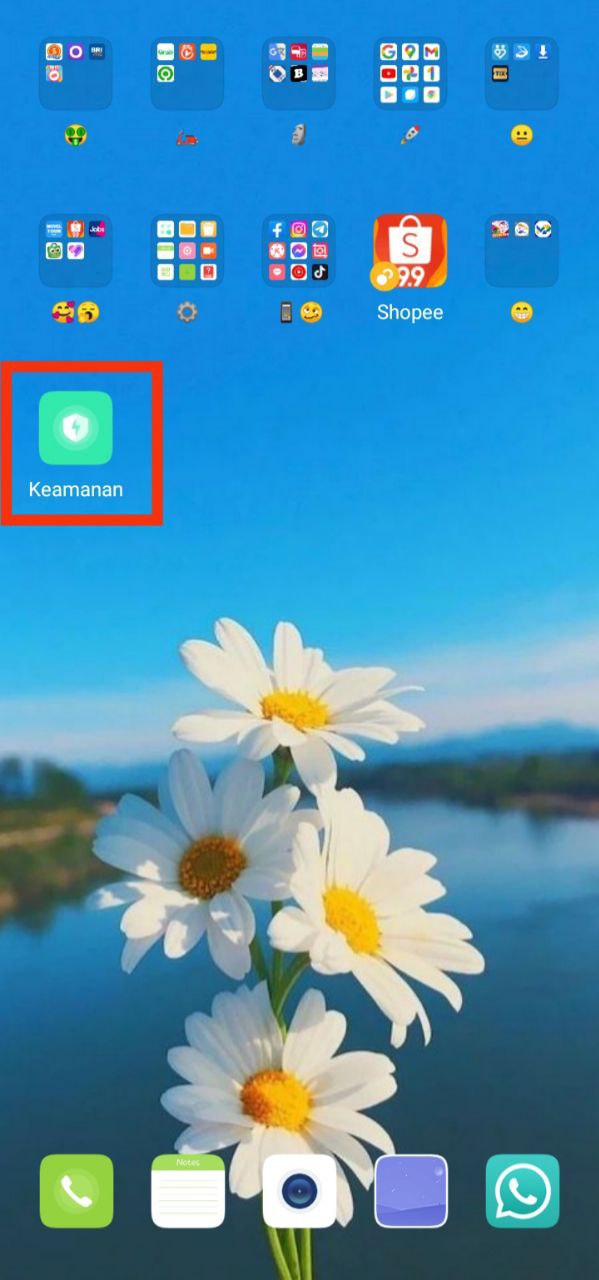 Langkah 1/ Cara Menyembunyikan Aplikasi di HP Xiaomi 