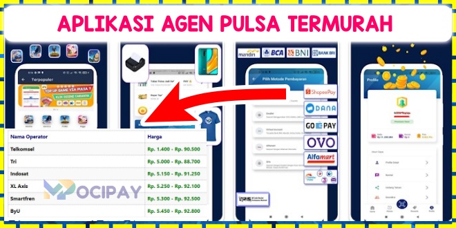 Aplikasi Agen Pulsa Termurah