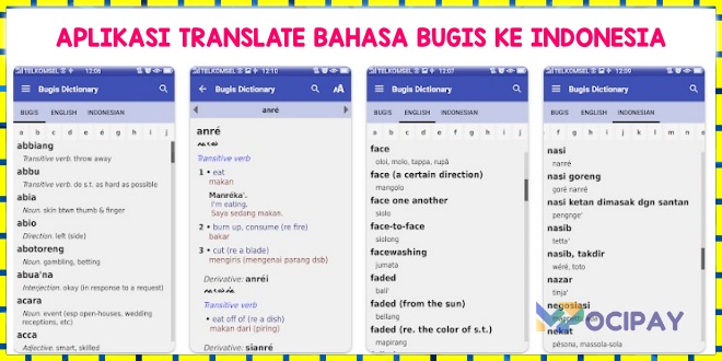 Aplikasi Translate Bahasa Bugis ke Indonesia