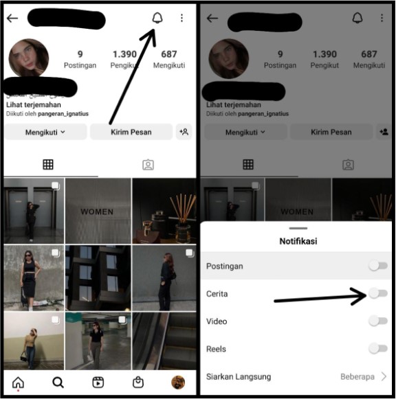 Cara Mengaktifkan Notifikasi Screenshot Story Instagram Orang Lain