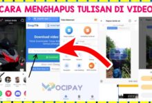 Cara Menghapus Tulisan di Video