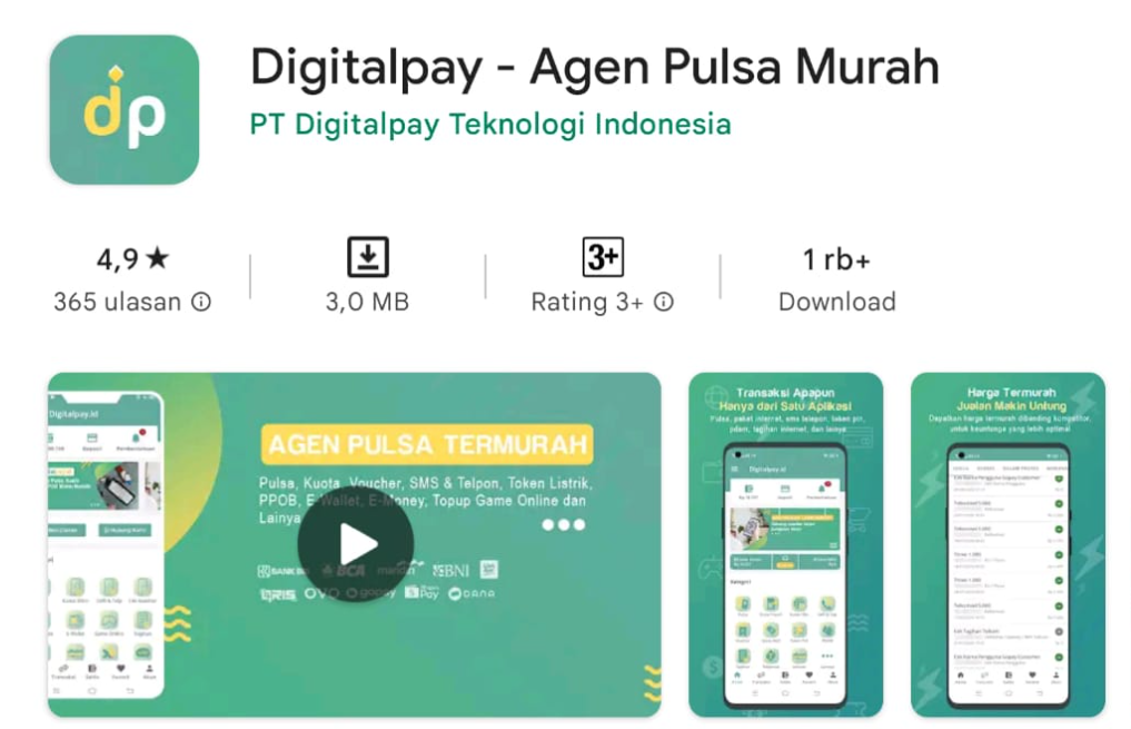 Digitalpay - Agen Pulsa