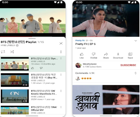Aplikasi youtube