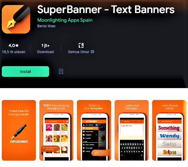 SuperBanner - Text Banners