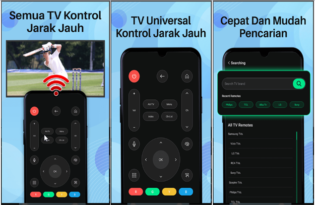 aplikasi remote tv kontrol jarak jauh