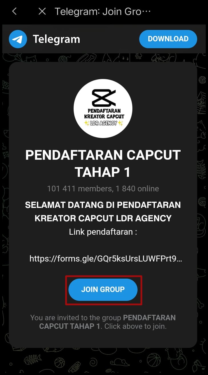 join grup