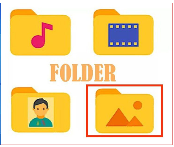 Menu folder album/ Cara Mengganti Wallpaper Laptop dengan Foto Sendiri