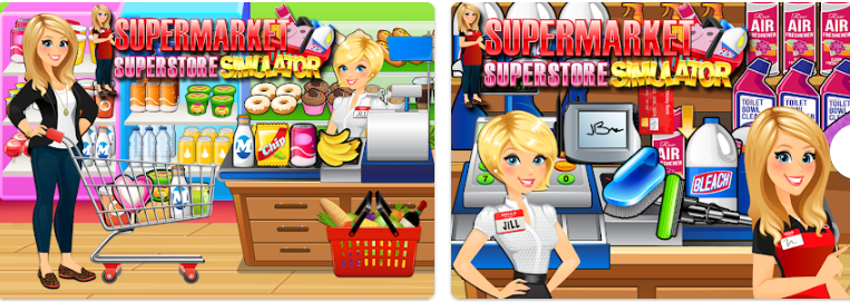 rekomendasi game offline seru untuk perempuan-Grocery shoping