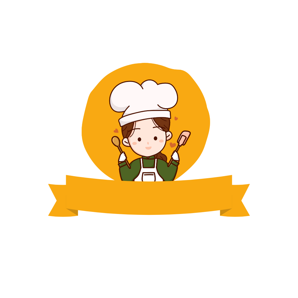 Logo Makanan Wanita Koki