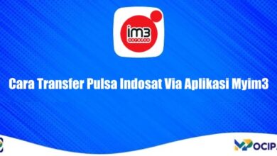 Cara Transfer Pulsa Indosat Via Aplikasi Myim3