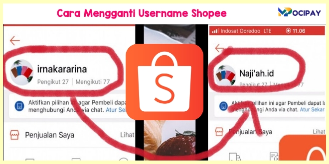 Cara Mengganti Username Shopee
