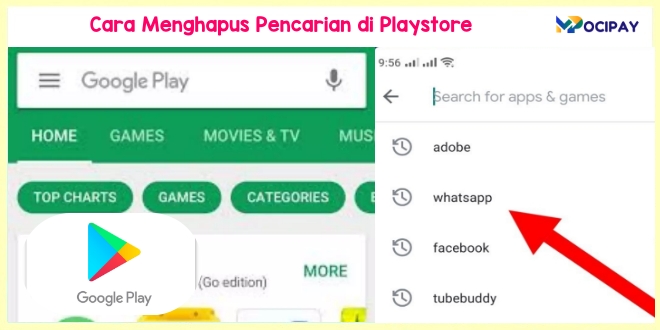 Cara Menghapus Pencarian di Playstore