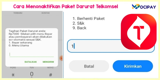 Cara Menonaktifkan Paket Darurat Telkomsel