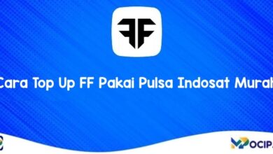 Cara Top Up FF Pakai Pulsa Indosat Murah