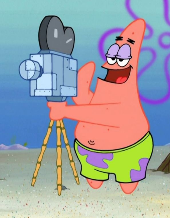 Patrick si kameramen