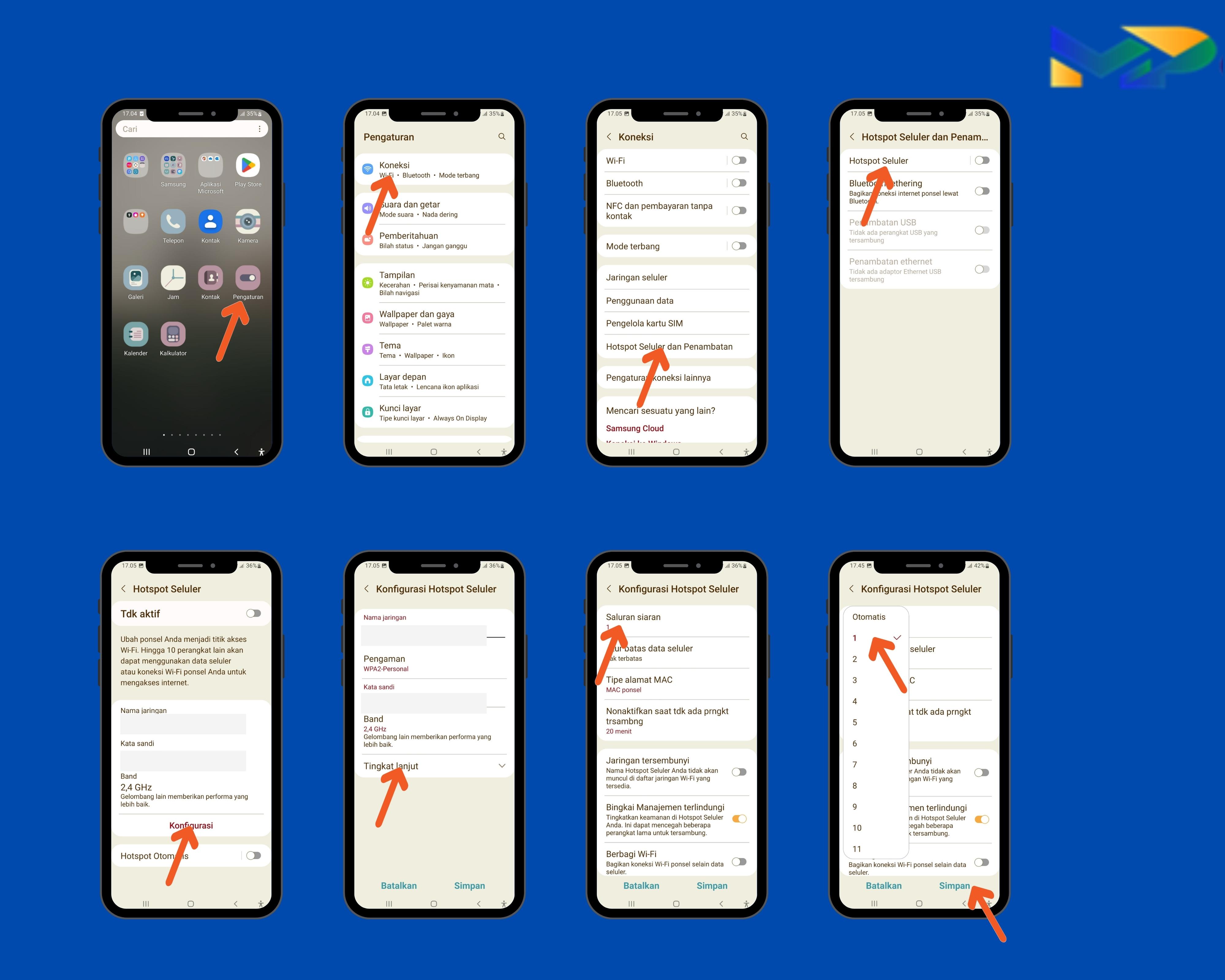 Cara Membatasi Hotspot di HP Samsung