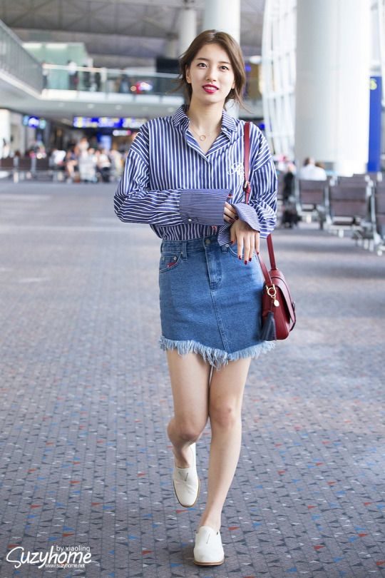 Foto Orang Korea Cantik di Bandara 