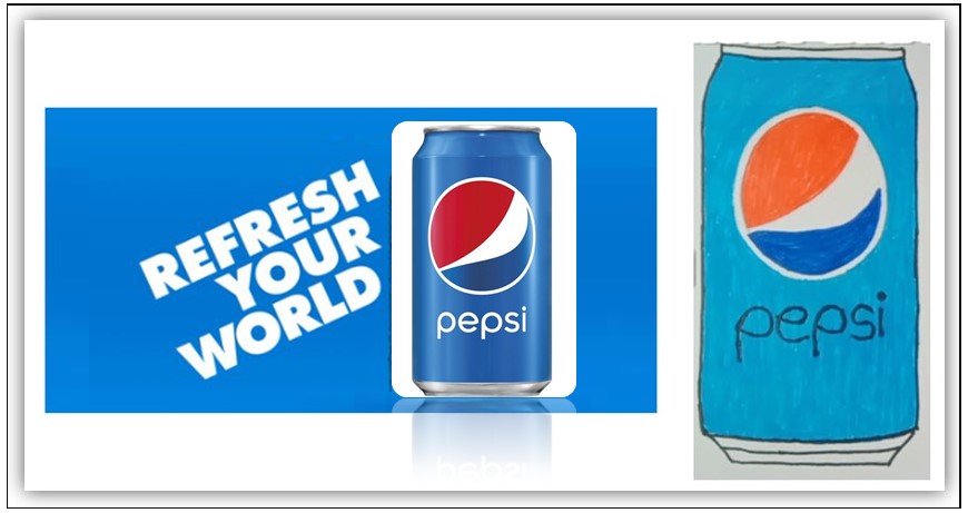 Gambar iklan produk minuman yang mudah digambar