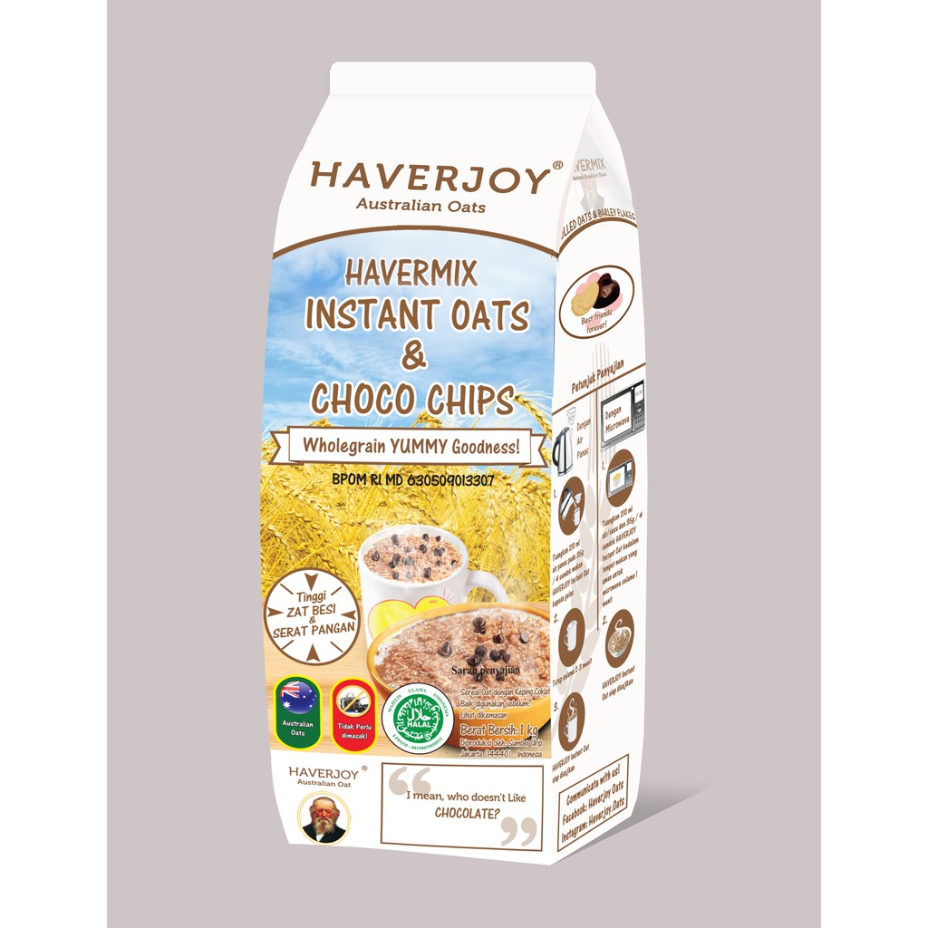 Havermix Instant Oats & Choco Chips