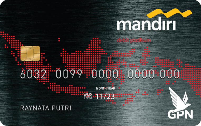mandiri debit platinum GPN