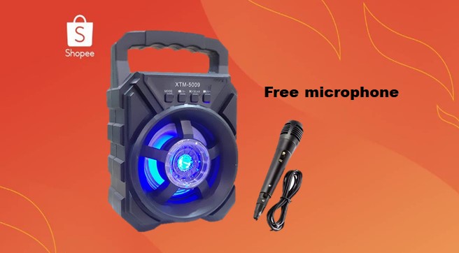 speaker bluetooth portable di shopee