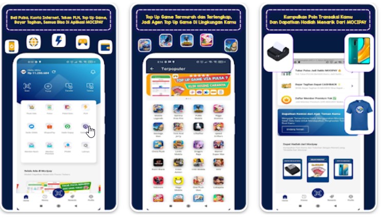 Aplikasi Mocipay - Beli Paket Nelpon Telkomsel Murah