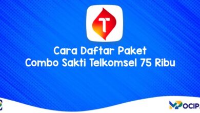 Cara Daftar Paket Combo Sakti Telkomsel 75 Ribu