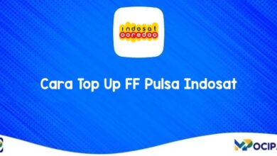 Cara Top Up FF Pulsa Indosat