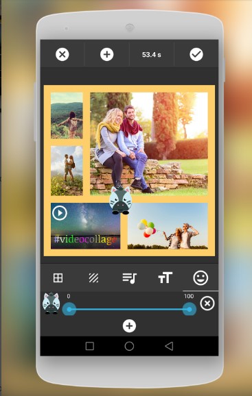 Menggabungkan Foto & Video dalam satu Frame Menggunakan Video Collage Maker