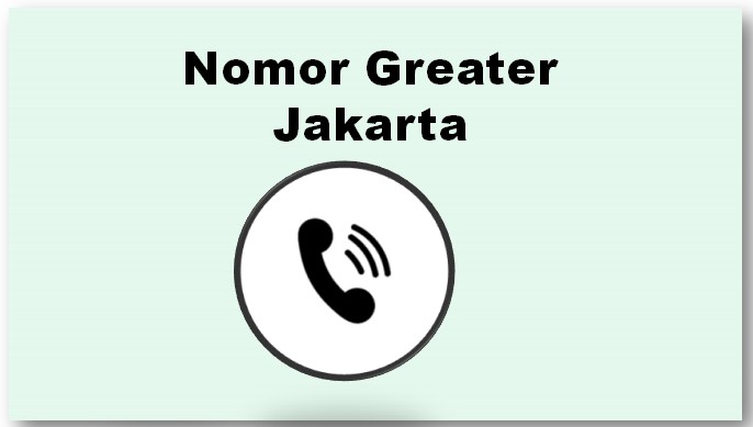 Pengertian Nomor Greater Jakarta