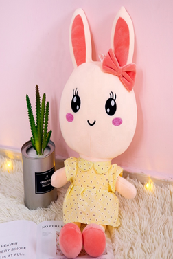 wallpaper boneka kelinci pink aesthetic